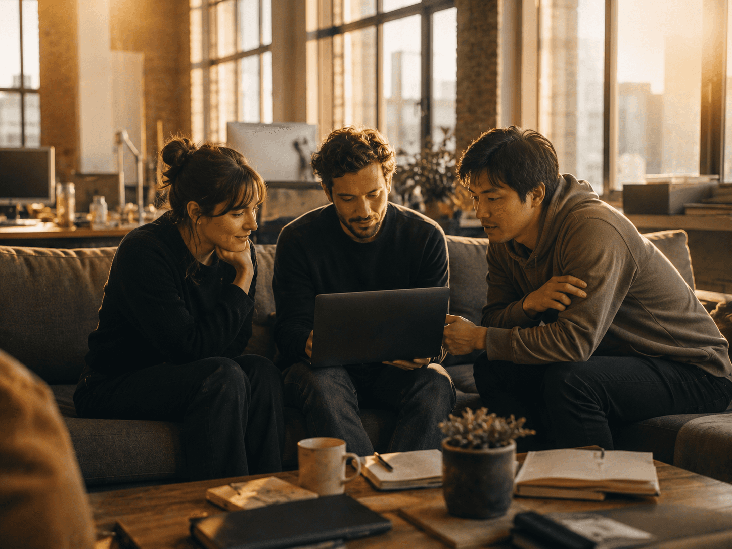 Product and engineering team collaborating